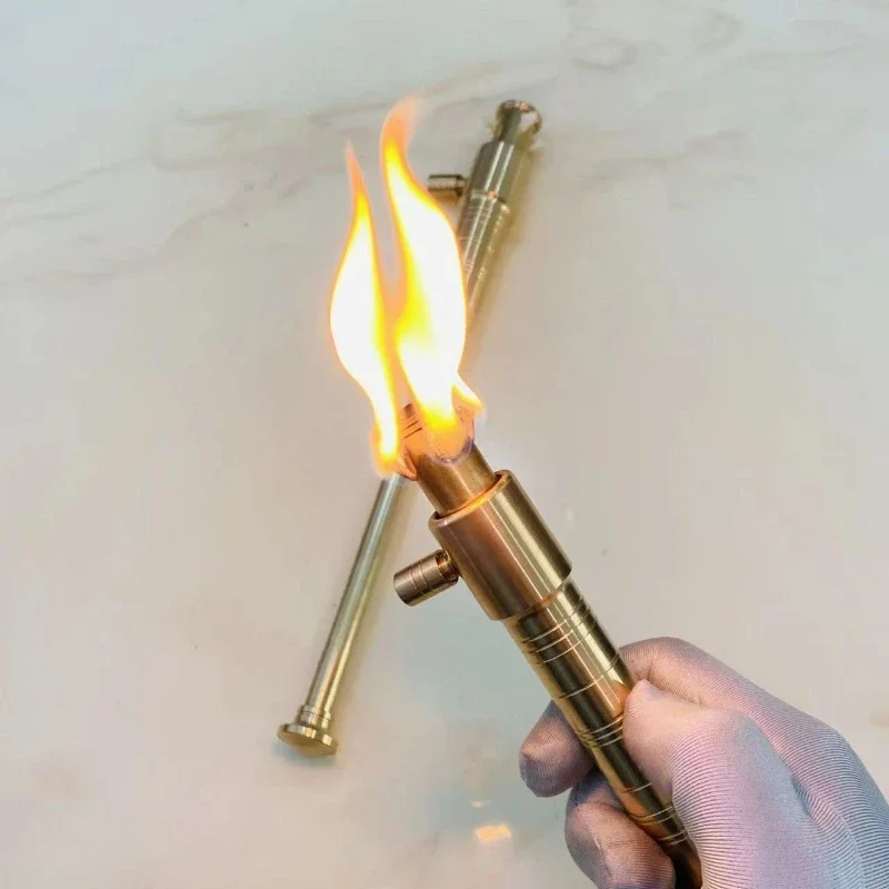 Retro Torch Kerosene Lighter Vintage Extended Multi-function Outdoor Cool Special Ignition Tool