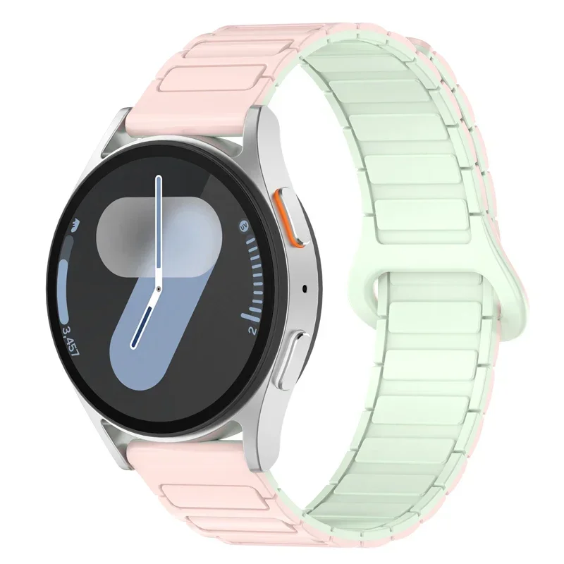 Magnetic Loop Waterproof Silicone Watch Band - Universal 20mm 22mm Bracelet Strap