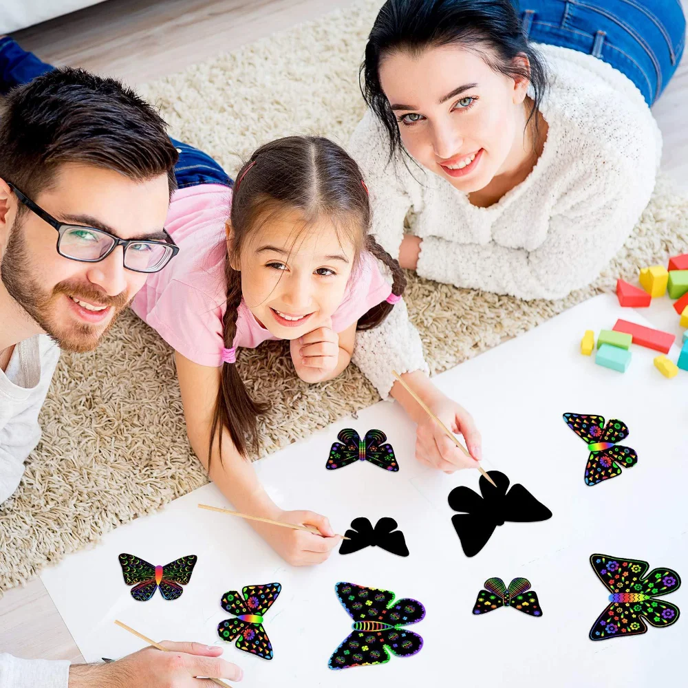 Рисунок 4 - закладки-бабочки для книг