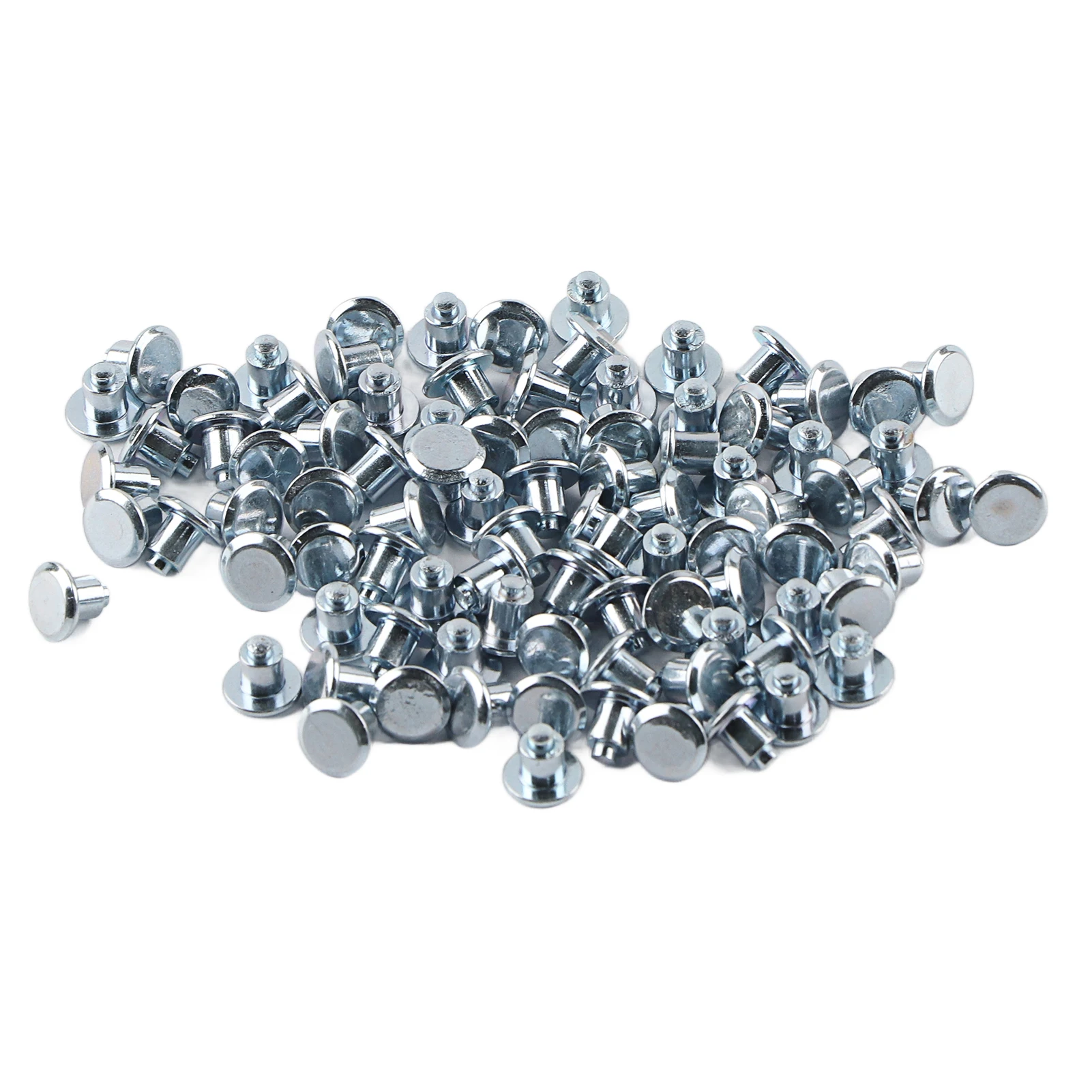 100pcs 6.5mm/0.26' Wheel Tyre Stud Screws for Bike Motorcycle ATV Shoes wheel tyre studs