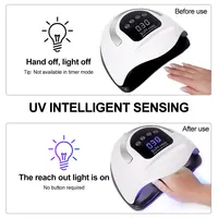 X16 MAX Big Power 320W UV LED Nail Lamp For Drying Gel Nail Polish Professional 72 LEDS Nail Dryer Light With Touch Screen Timer 1