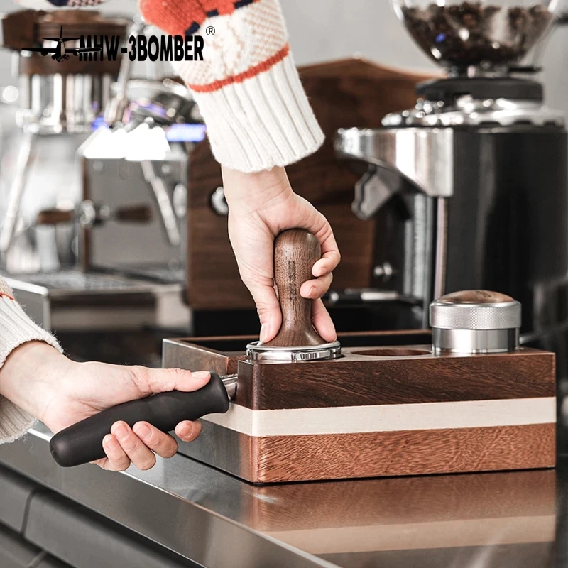 Coffee Tamper 58.35mm Espresso Tamper Flat Portafilter Stainless Steel