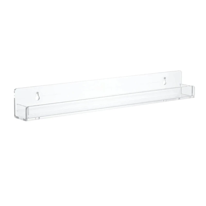 

Transparent Acrylic Storage Rack Living Room Wall Mounted Shelves Display Rack