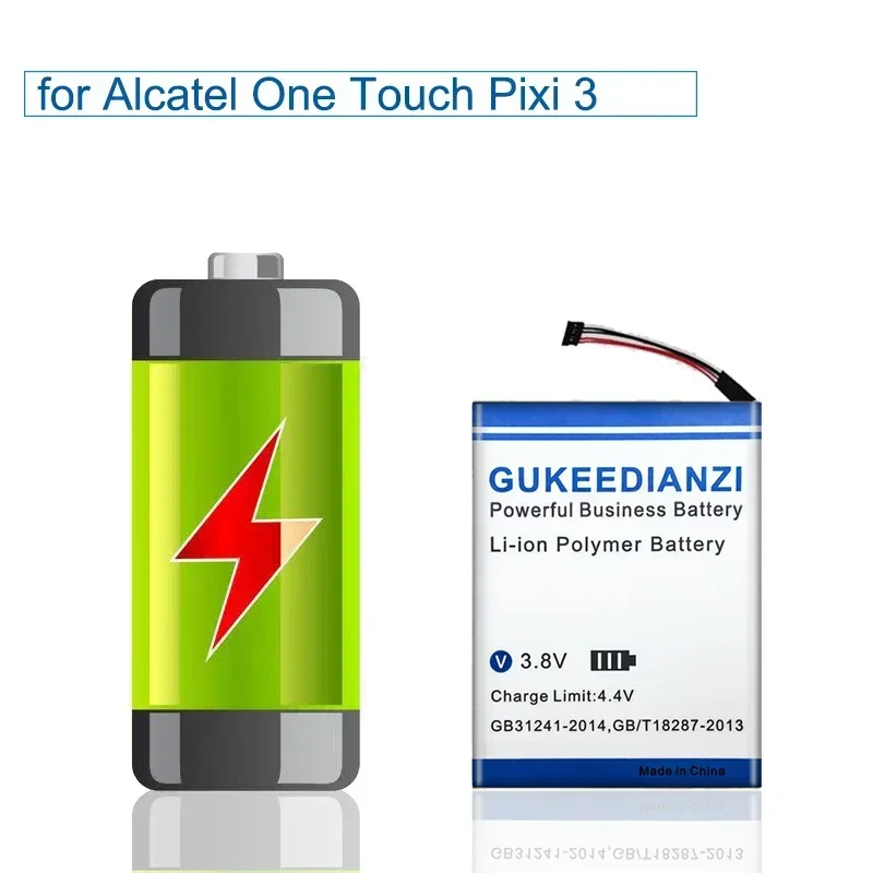 Durable 3600mAh Tablet Battery for Alcatel One Touch Pixi 3 (7) LTE / Pixi 3 7.0 4G, TLp028AD TLp028AC TLp028A2