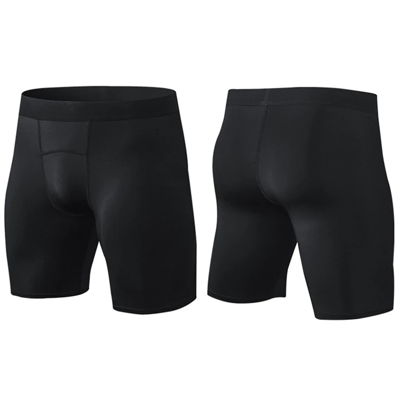 Summer Quick Dry Compression Running Tights Men Gym Fitness Training Shorts Pocket Sport Short Pants Workout Bottoms sports shorts sports leggings compression pants