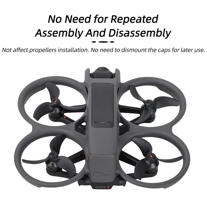 DJI Avata 2 용 알루미늄 합금 모터 보호 커버, 방진 충돌 방지, 모터 가드 쉘 캡, Avata 2 액세서리