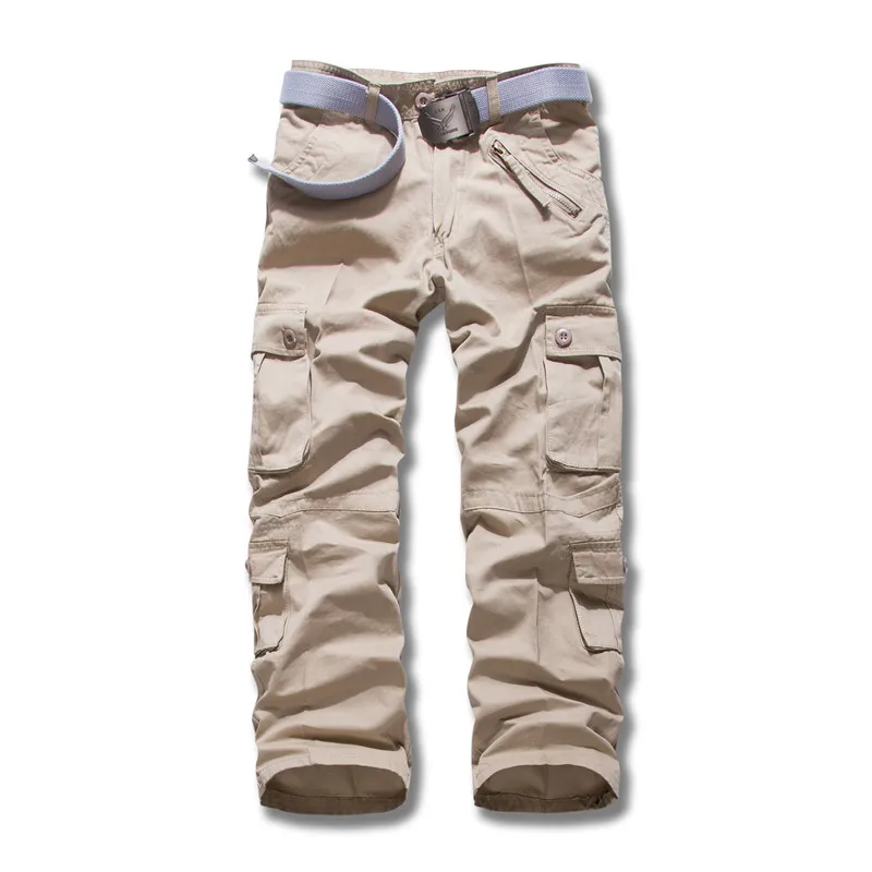 cargo pants for men Men's 2022 New Camouflage Pants Multi-pocket Cargo Pants cargo jogger pants