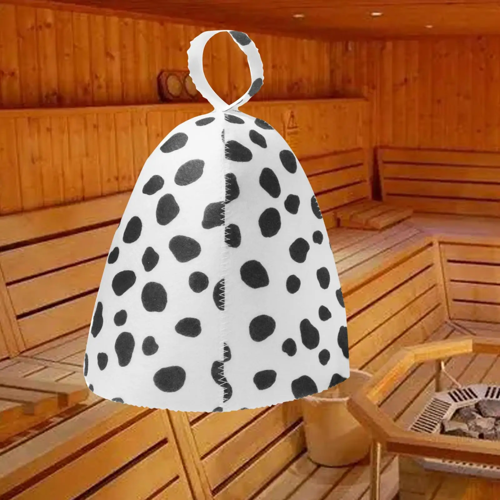 Vaporarium Hat,Russian Banya Cap,Sauna Banya Hat Protect Your Hair Felt Sauna Hat Russian Bath House Hat for Pool, SPA,Shower