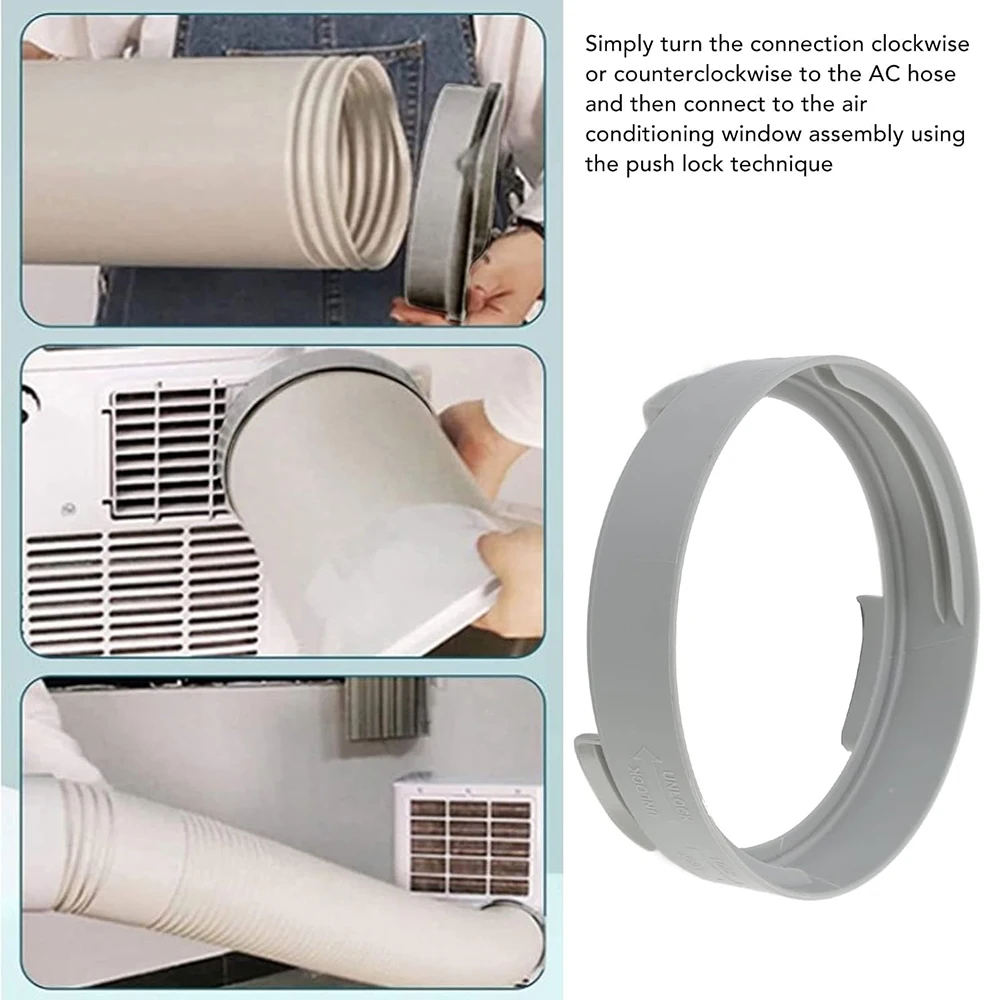 Klimaanlagen-Schlauchverbinder Für Mobile Klimaanlage 1,5P KYR 35 - Einfach Ohne Werkzeug Montierbar