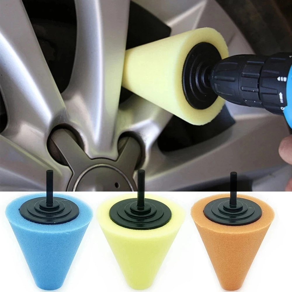Auto Wheel Polishing Sponge Used For Electric Drill 3inch/ 4inch