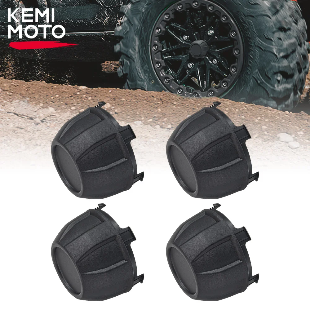 

Compatible with Kawasaki Teryx KRX 1000 2020 2021 2022 2023 KEMIMOTO UTV 4PCS Dust Tire Wheel Center Hub Cap Covers #11065-1341