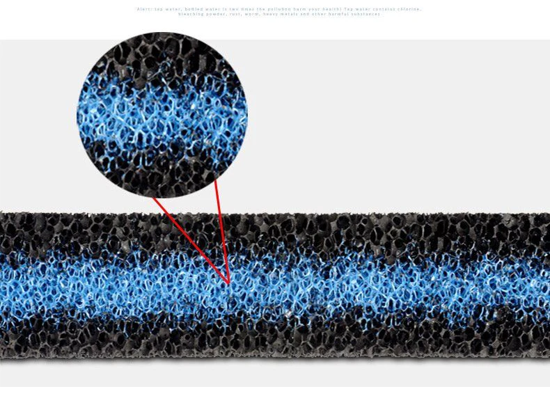 Activated Carbon Filter Media Aquarium Bio-Sponge Cotton High-density Water Purification Fish Tank Sponge Aquarium Accessories