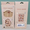 12 pcs Capybara Wooden Colored Pencils Set ketch Drawing Pencils for School Office & Party Gift 3