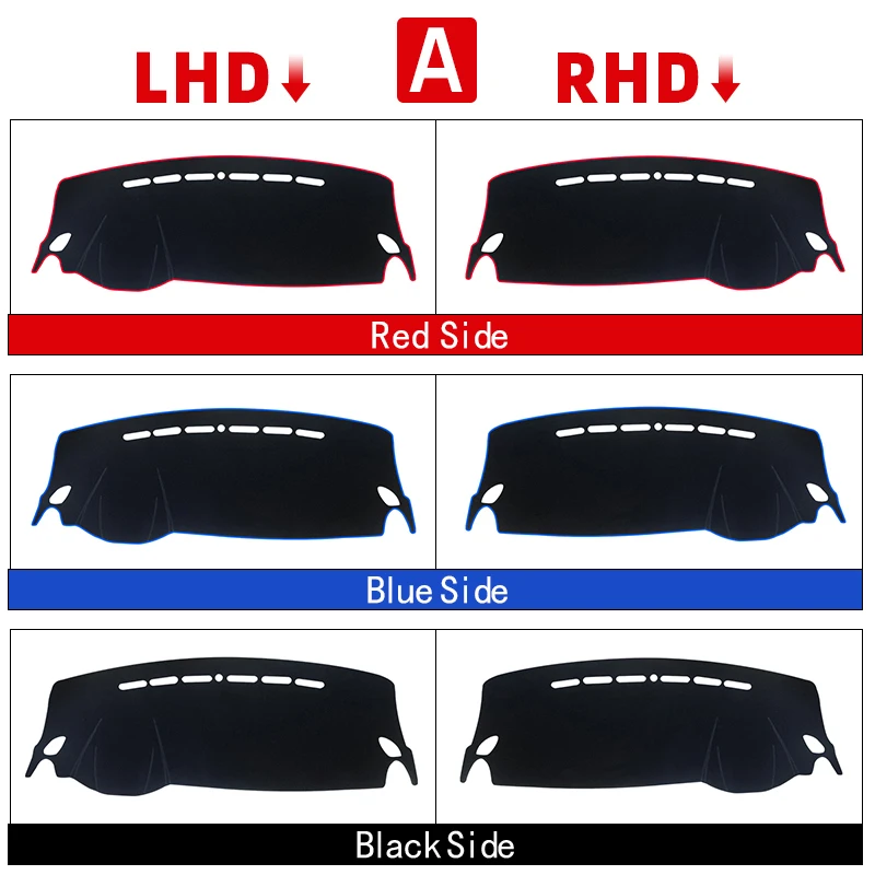 Car Dashboard Cover For MG ZS EZS EV Car Dashboard Cover Dash Mat Sun Shade Non-slip Pad Accessories