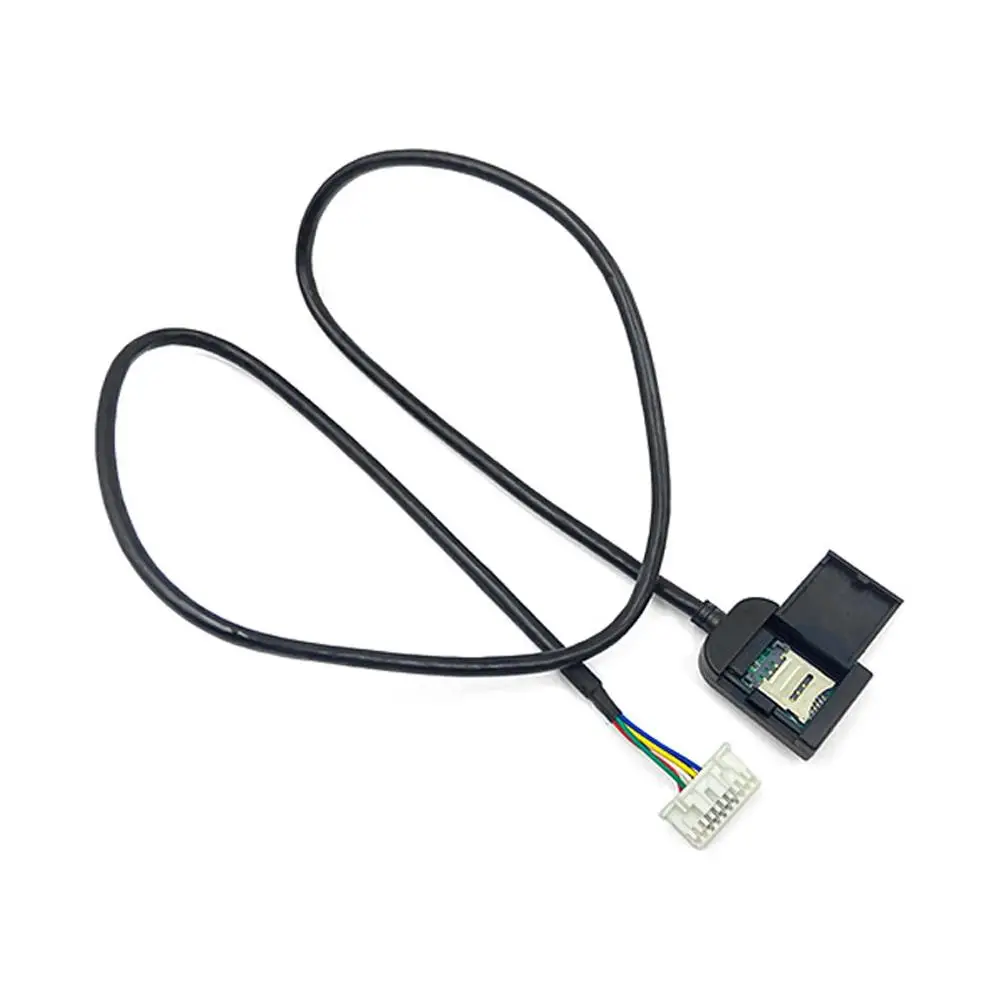 Car Sim Card Slot Adapter Navigation Video Line And Telephone Line For Radio Multimedia Gps 4G 20pin Cable Connector Navigation