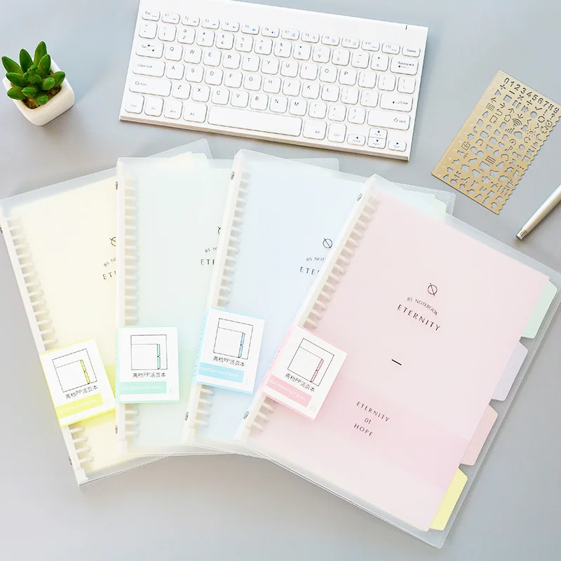 B5 A4 A5 High Quality Binder Notebook Loose Leaf Spiral Notebook Paper
