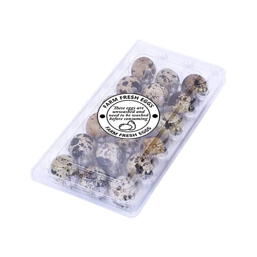 2 Inch Farm Fresh Eggs Carton Labels for Chicken,Quail,Egg Packaging Stickers,500 Pcs Per Pack
