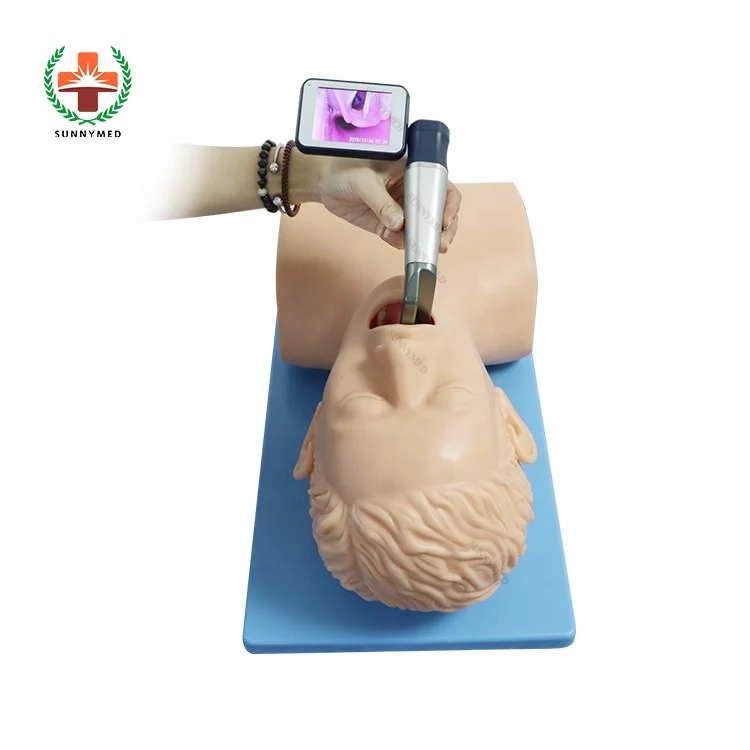 

Лезвия из нержавеющей стали, ларингоскоп для анестезии с фотографией (светодиодный)