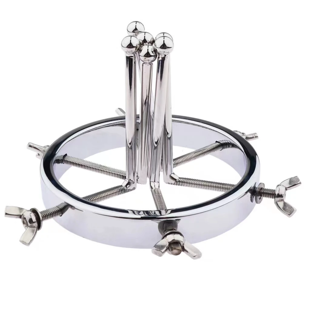 1pc Metal Anal Dilator Vaginal Dilator Anal Huge Snooper Ass Plug Fisting BDSM Man Woman Sex Toys