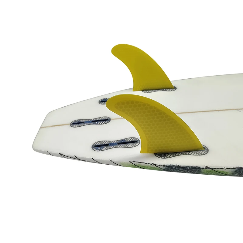 UPSURF FCS II 트윈 핀 키엘 서핑보드 핀 세트, 킬 퀼라 트윈 퀼라 킬라, 물고기, 펀보드, 트윈 핀 보드용 파워 2 개 