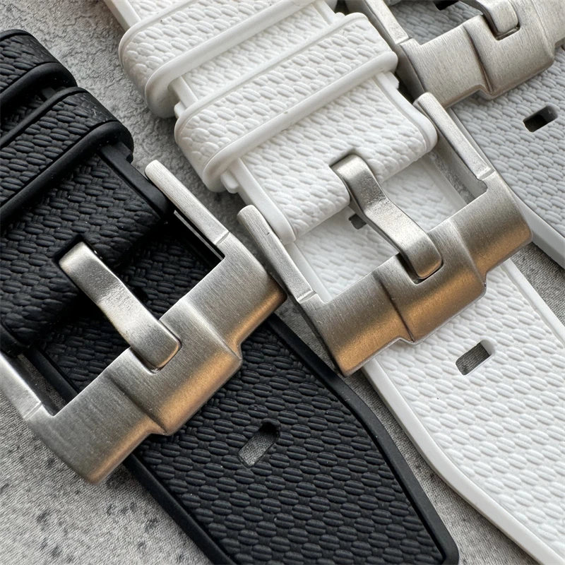 Multicolored Premium Silicone Watch Strap - 20mm High-Quality Rubber Band