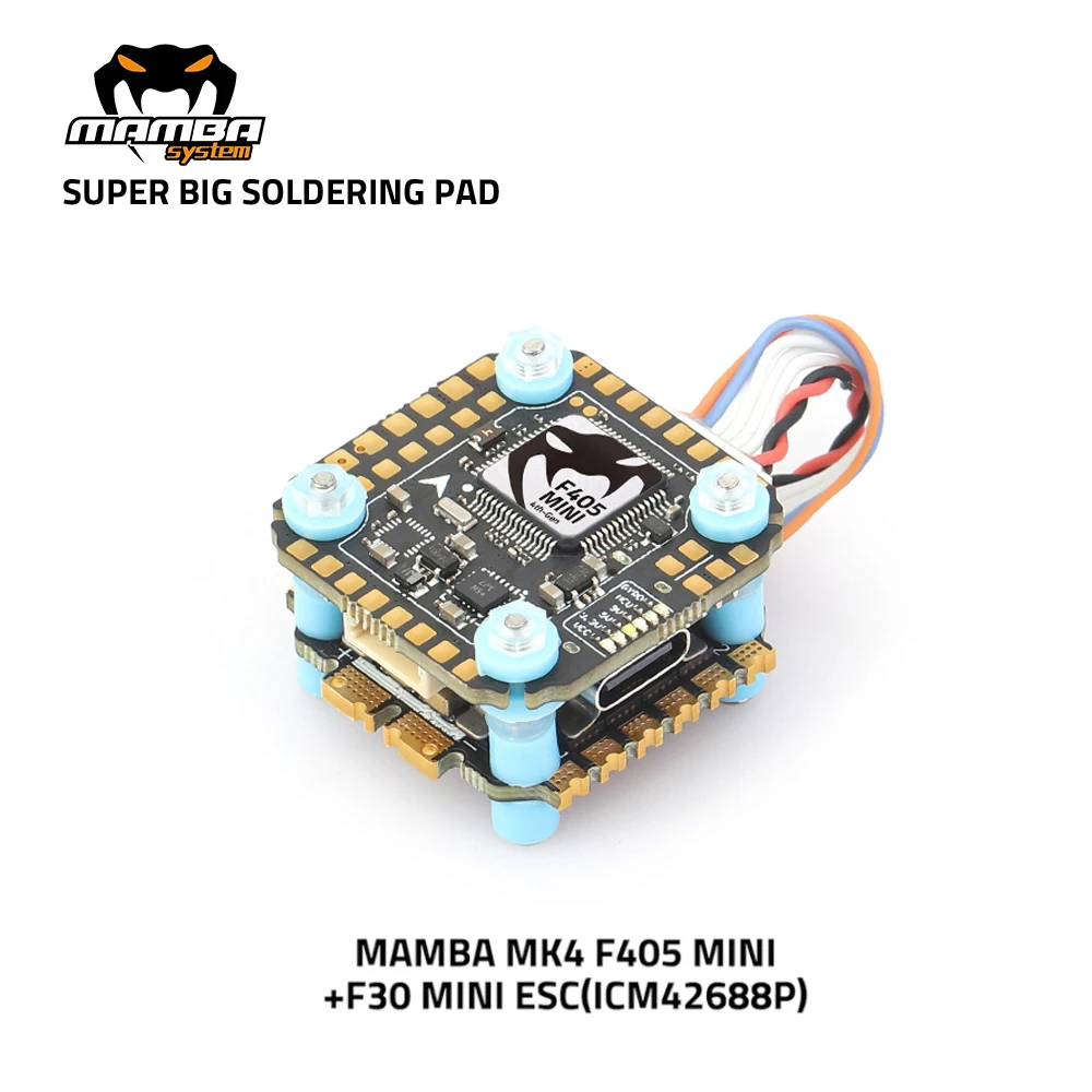 Diatone Mamba MK4 F405 MINI DJI порт Поддержка F30MINI 30A/40A ESC контроллер полета Стек/Power Tower F4 FC для FPV дрона