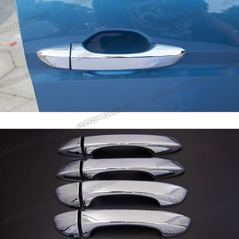 

car door handle cover trims chrome for volkswagen vw touran 2016 2017 2018 2019 2020 2021 2022 accessories decoration auto