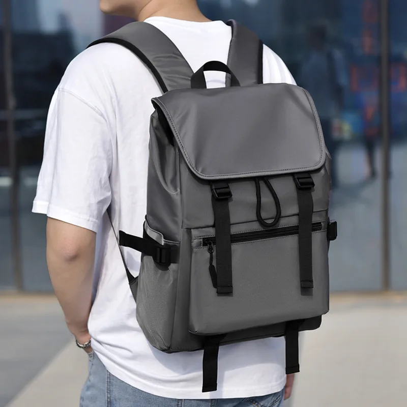 Good Quality High Capacity Business Travel Backpack Men Oudtoor Casual Waterproof School College Bag Mochila 2