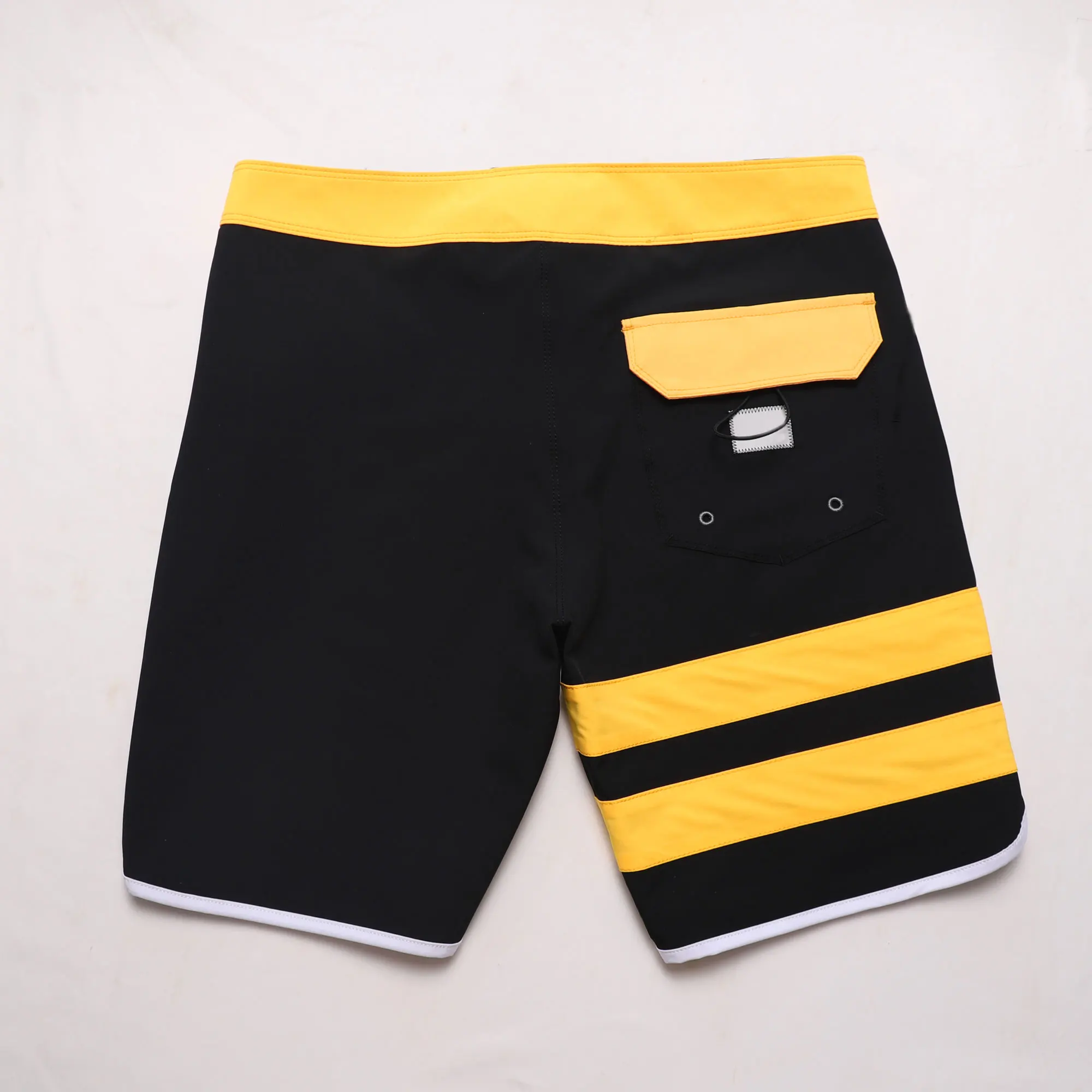 Men's Summer Shorts Water Repellency Quick Dry 4-WAY Stretch Bermuda Beach Shorts GYM Swimwear Beach Trunks A3