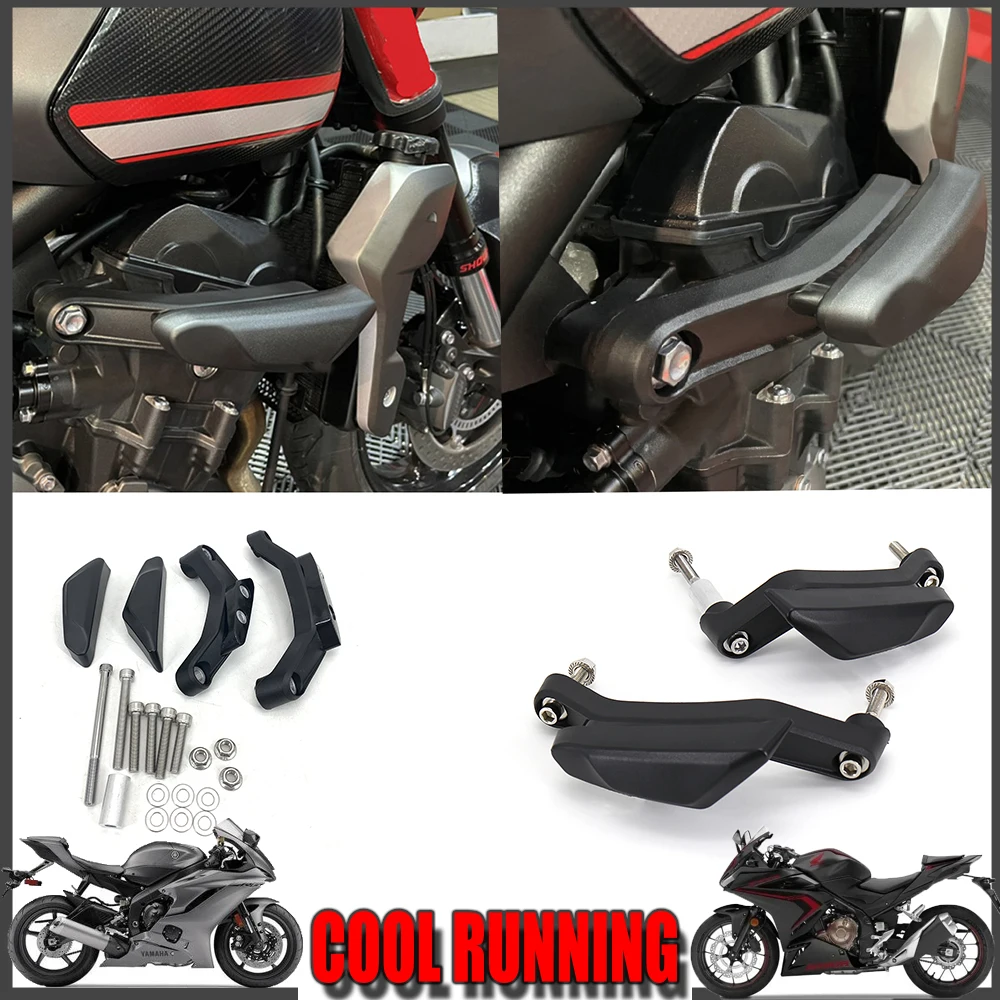 

NEW Motorcycle Accessories Falling Protection Frame Slider Fairing Guard Crash Pad Protector For Trident 660 2021 2022