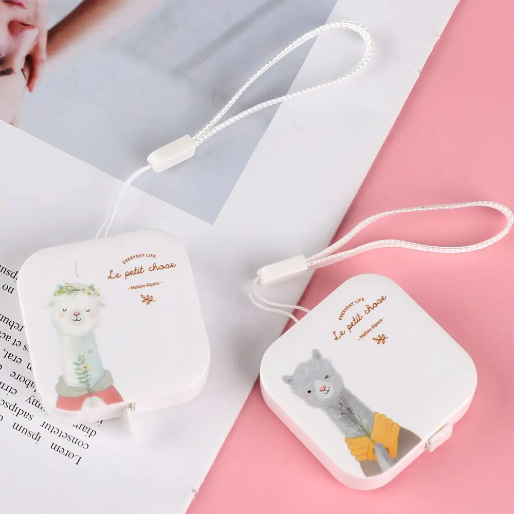 Tape Measure Measuring Tape Measuring Ruler 150cm Cute Alpaca Measure Ruler Creative Retractable Tape Centimeter Inch Tape Measure for Children Height Sewing Measuring Tool