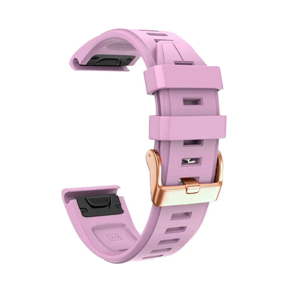 Enhanced Silicone Quickfit 20mm Watch Strap Replacement