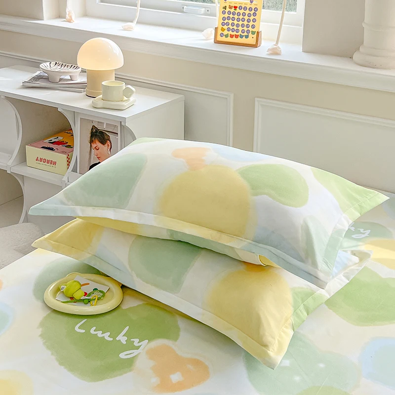 2 stücke Kissenbezug Gedruckt Kissenbezug 48x74 cm Pillowslip Rechteck Kissen Abdeckung Hause Bett Kissen Fall Kissenbezug – Detail 6