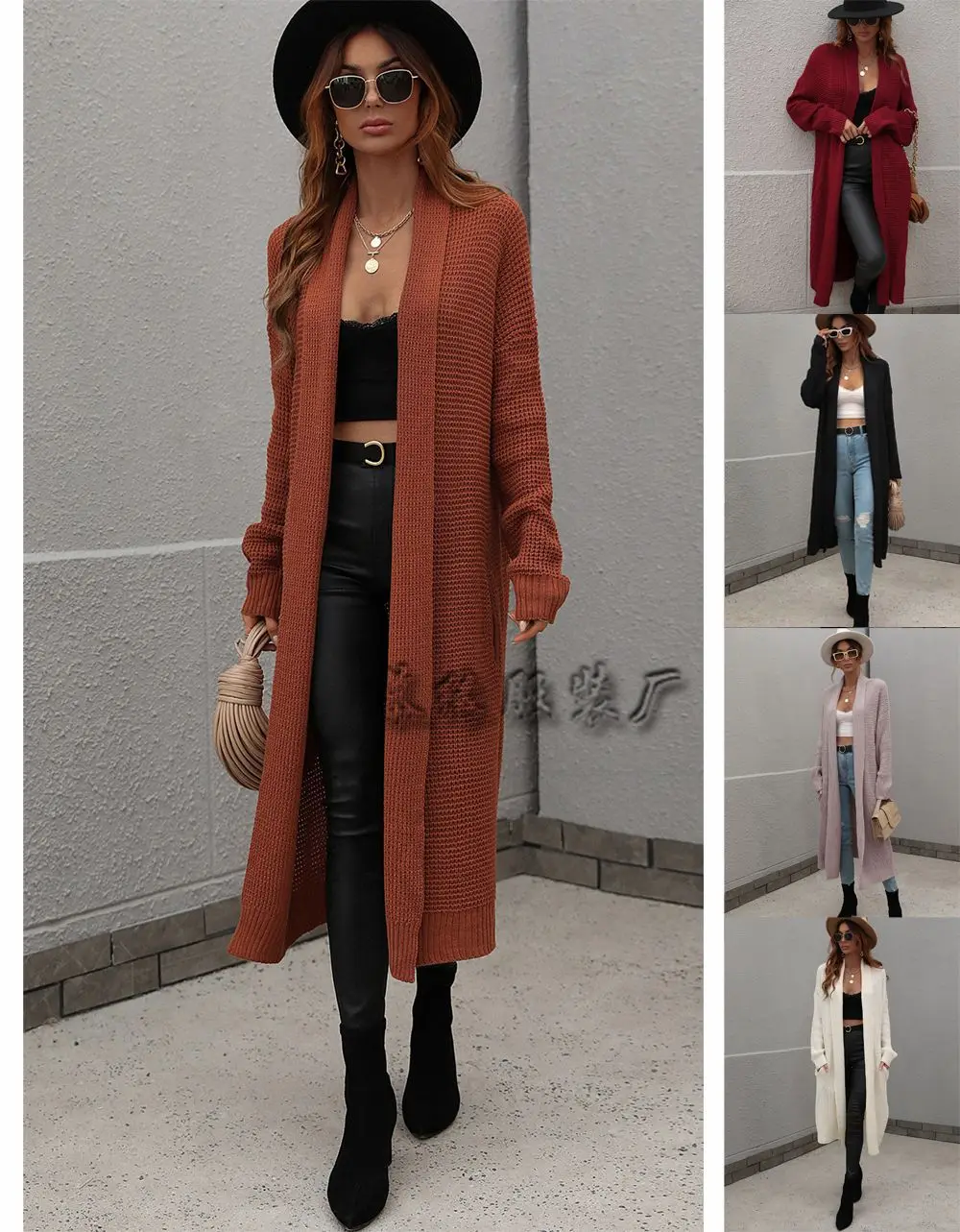 

Vintage Knit Cardigan for Women Sweater Long Sleeve Y2K Tops Korean Autumn Clothes Fashion Outfit Autumn Outerwear Ropa De Mujer