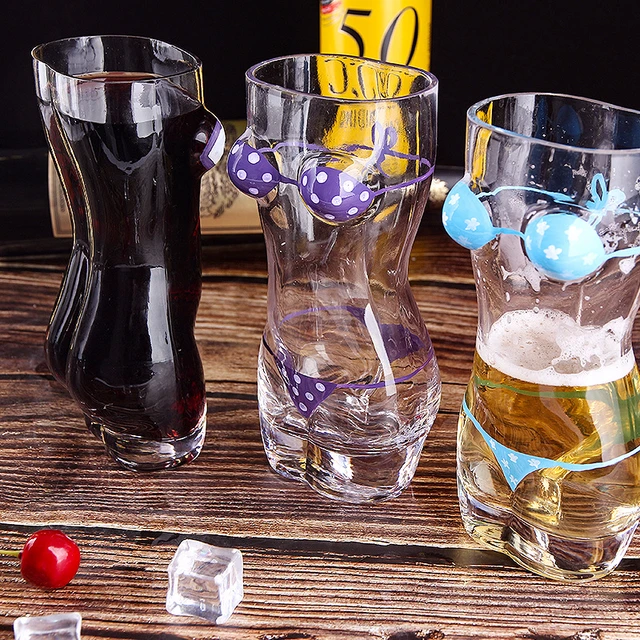 Drinking Glasses 4PC Can Shaped Glass Cup Set, 16Oz Beer Can Glass Coffee  Cups, Glass Tumbler, Cocktail Glasses, Whiskey - AliExpress
