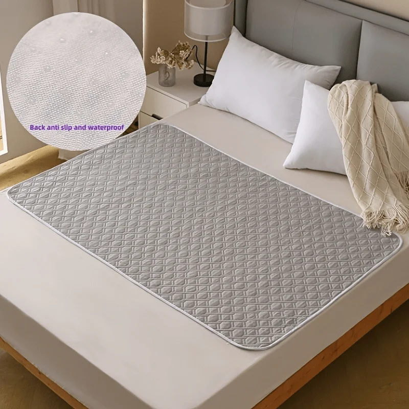 Coussin de protection de lit imperméable et lavable – Housse anti-fuite réutilisable pour les soins menstruels des femmes, confortable à la maison, cadeau idéal 1