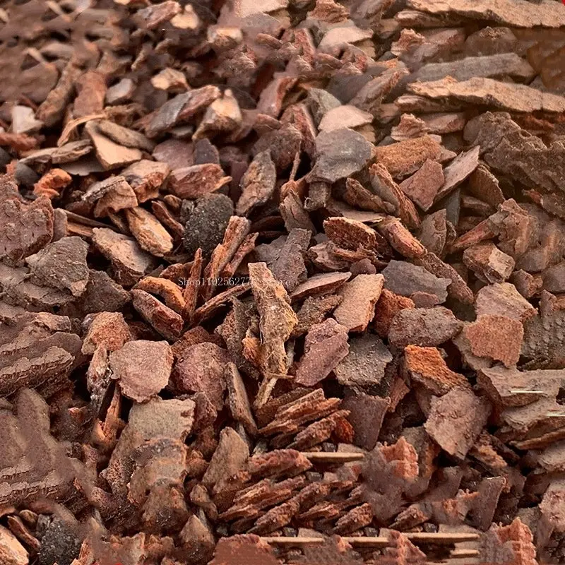 Organic Fertilizer 500g Fermented Pine Bark Natural Bark DIY All Kinds of Plants Pot Planting Root Nourishing Moisture Breathable Nutrient Soil