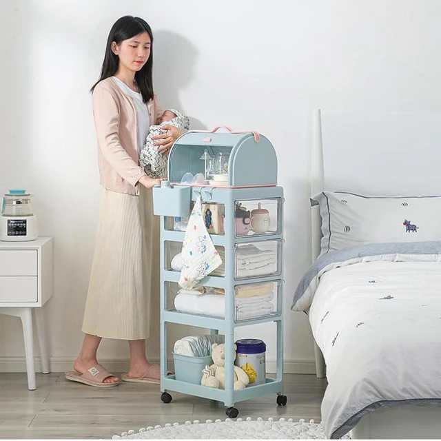 Chariot de Rangement pour Bébé T1, Fournitures pour Bébés, Chambre à  Coucher, Mobile de oral et