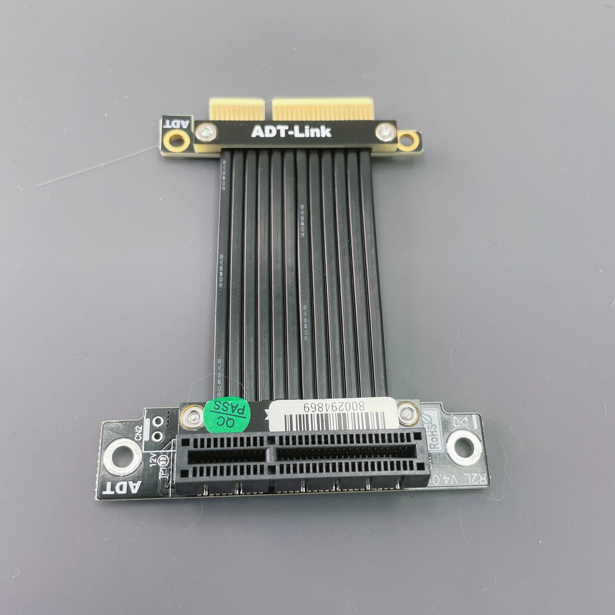 90 graus, Extensão PCIe 4.0x4 a x4,