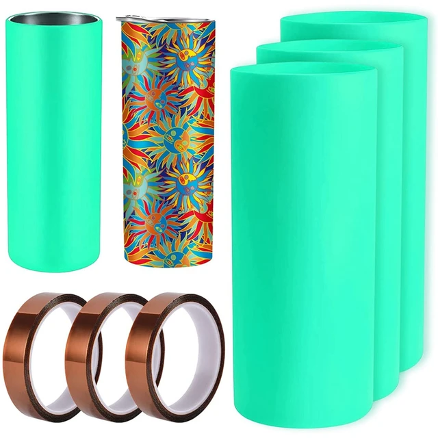 Tumblers Silicone Bands Sleeve Kit For 20Oz Straight Blanks Cups