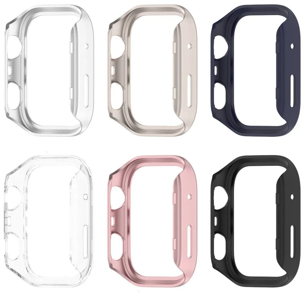 Durable Anti-Fall Shockproof Smartwatch Case - Half Frame Hard Protective Shell