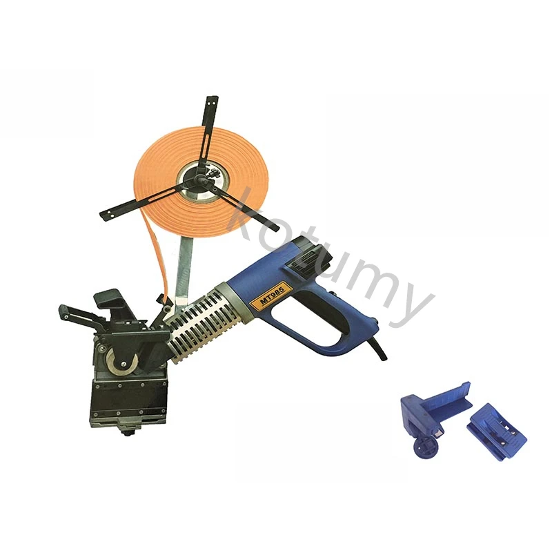 Small Woodworking Edge Banding Machine Curve Straight Edge Bander Manual Banding Machine for Home Decoration