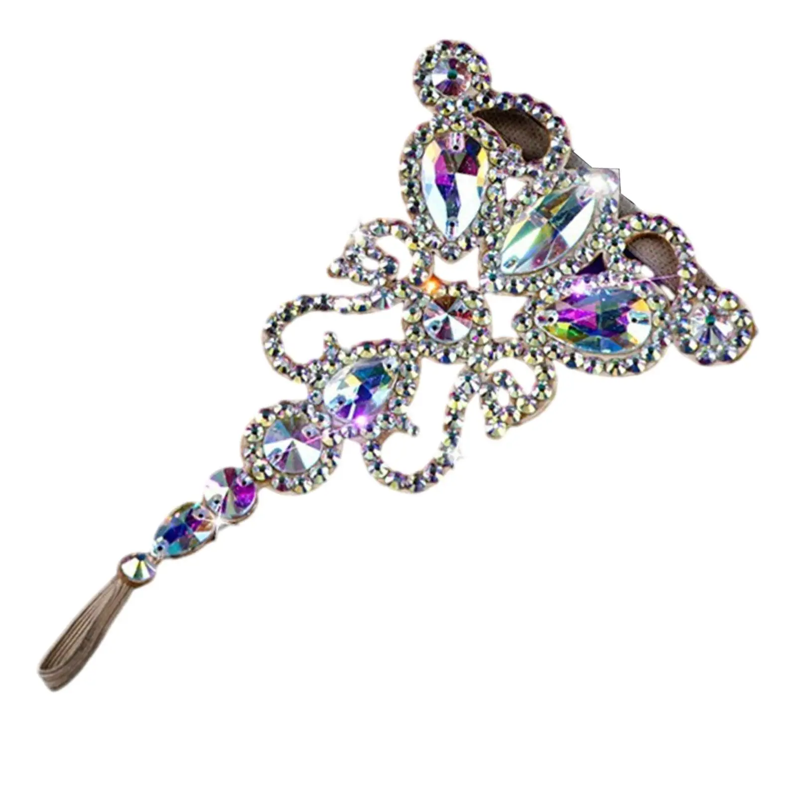 Anklet Jewelry for Women Belly Dance with Rhinestones Foot Accessories for Performances Anklet Jewelry for Women Belly Dance with Rhinestones Foot Accessories for Performances
