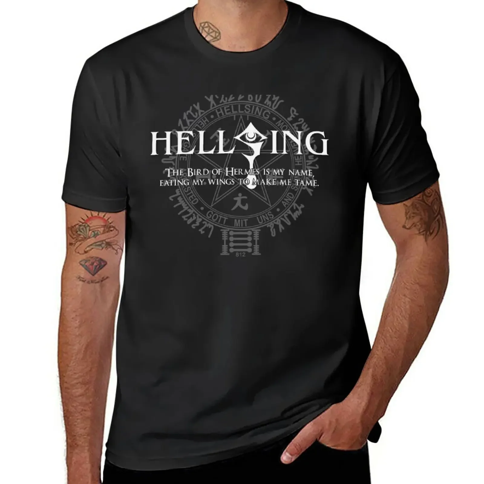 

Hellsing - T-Shirt boys whites boys animal print tops men t shirts