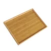 Rectangular Serving Tray Tableware Food Tray For Kitchen Party Tea Bar Utensils Organizer Cup Holder Tray Tool Tray Wood Tray 6