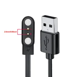 Universal USB Magnetic Smartwatch Charging Cable (Black)