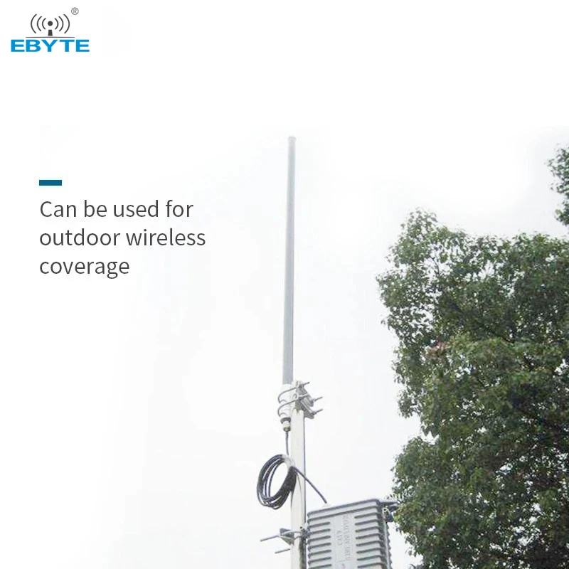 433MHz 로라 유리섬유 안테나 EBYTE 야외용 N-J 커넥터 LTE 안테나 장거리 고이득 4-6dBi 방수 라우터 모뎀용