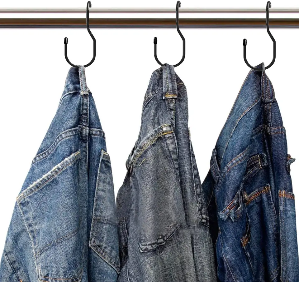 Ganci Appendibiti Per Borse Set Di 10 | Leggeri E Resistenti | Organizzazione Armadio E Spazio Gancio Per Appendiabiti