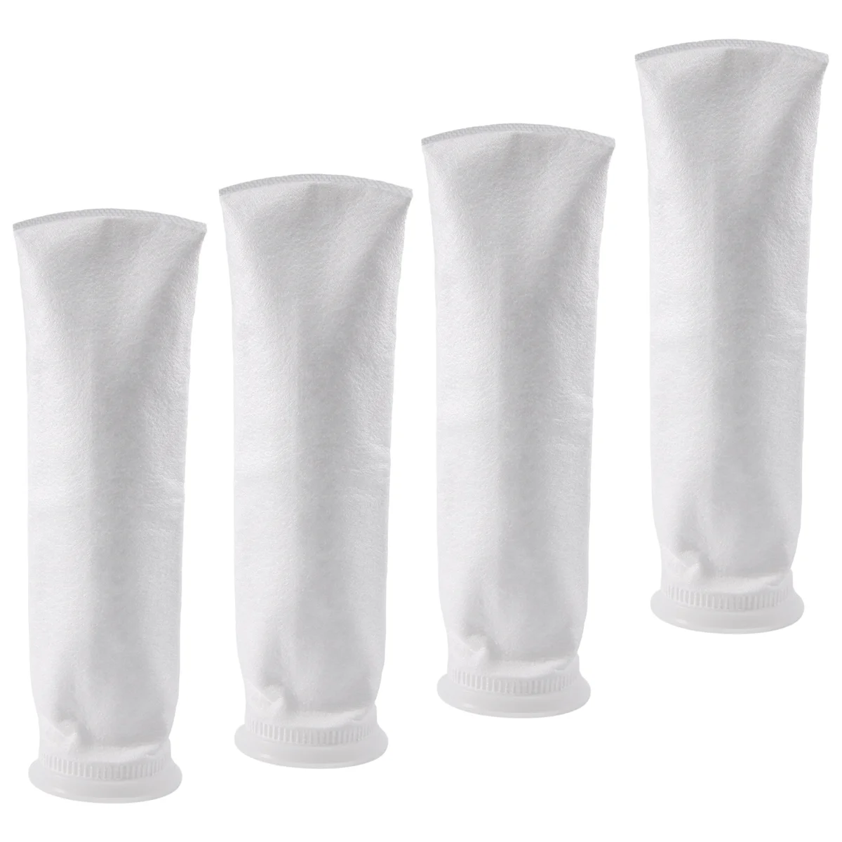 4 paquets de chaussettes filtrantes, 200 micromètres, pour aquarium précieux/salin, sécuritaires, pour puisard/débordement