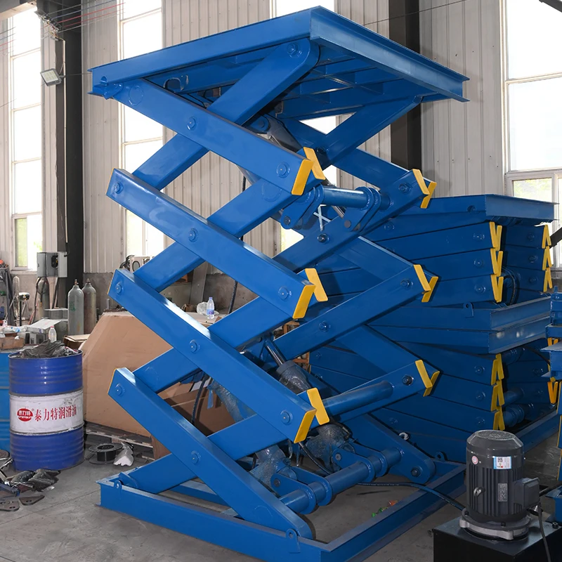 Heavy Duty Fixed Scissor Lift Multi-Purpose Lifting Equipment for ...
